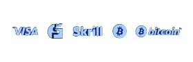 Zahlungsmethoden Visa, Skrill und Bitcoin bei 30bet Casino