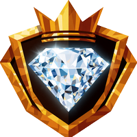 Diamond VIP-Tier-Abzeichen als h&ouml;chste Stufe im 30bet VIP-Programm